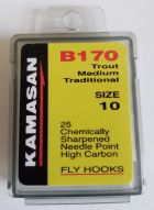 KAMASAN B170 FLYHOOKS HOOKS SIZE 14